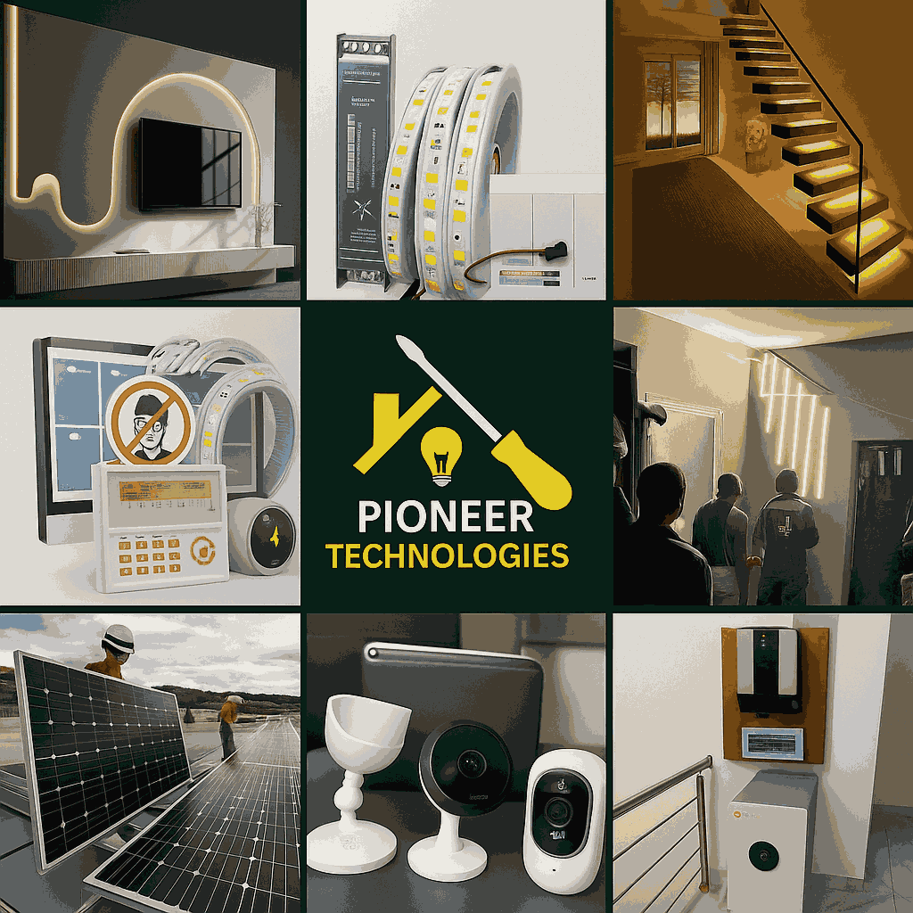 Solar inverter installation in Nigeria by Pioneer Technologies