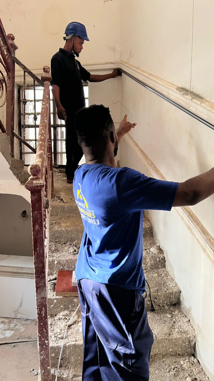 Solar inverter installation in Nigeria by Pioneer Technologies